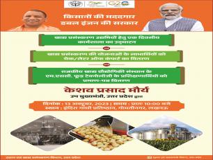 किसानों की मददगार डबल इंजन की सरकार