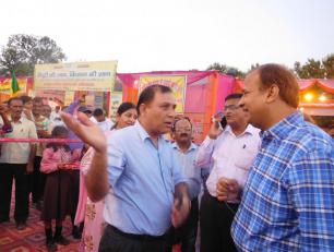 शाहजहांपुर जनपद में पं० दीन दयाल उपाध्याय जी के जन्म शताब्दी वर्ष 2017 के अवसर पर तीन दिवसीय अन्त्योदय मेला एवं प्रदर्शनी