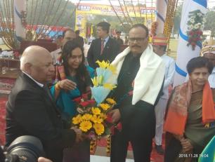 श्री ब्रजेश पाठक ने महानगर स्थित 35वीं बटालियन पी0ए0सी0 ग्राउण्ड में एस0के0डी0 अकादमी के 10वें वार्षिक खेलकूद समारोह में मुख्य अतिथि के रुप में भाग लेते हुए